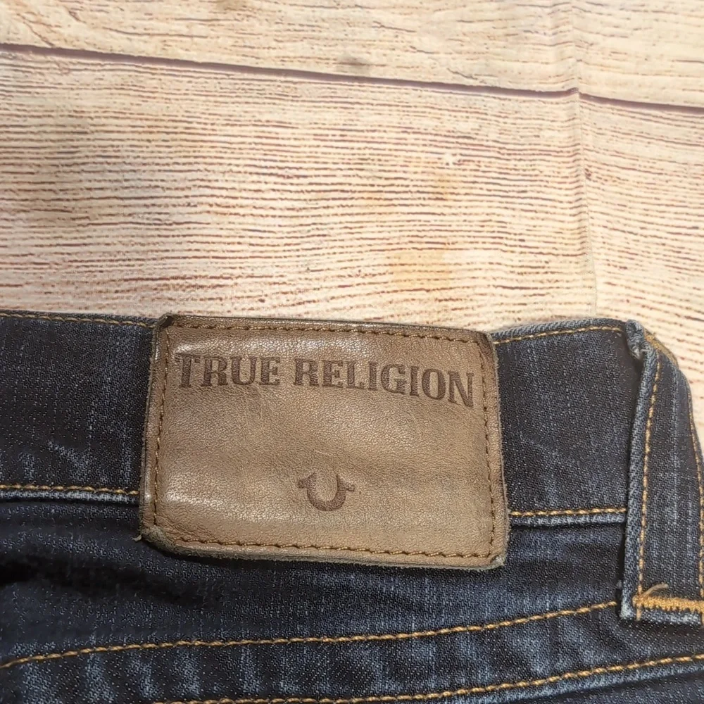 True Religion Men's Ricky relaxed straight flap pockets size 29 jeans